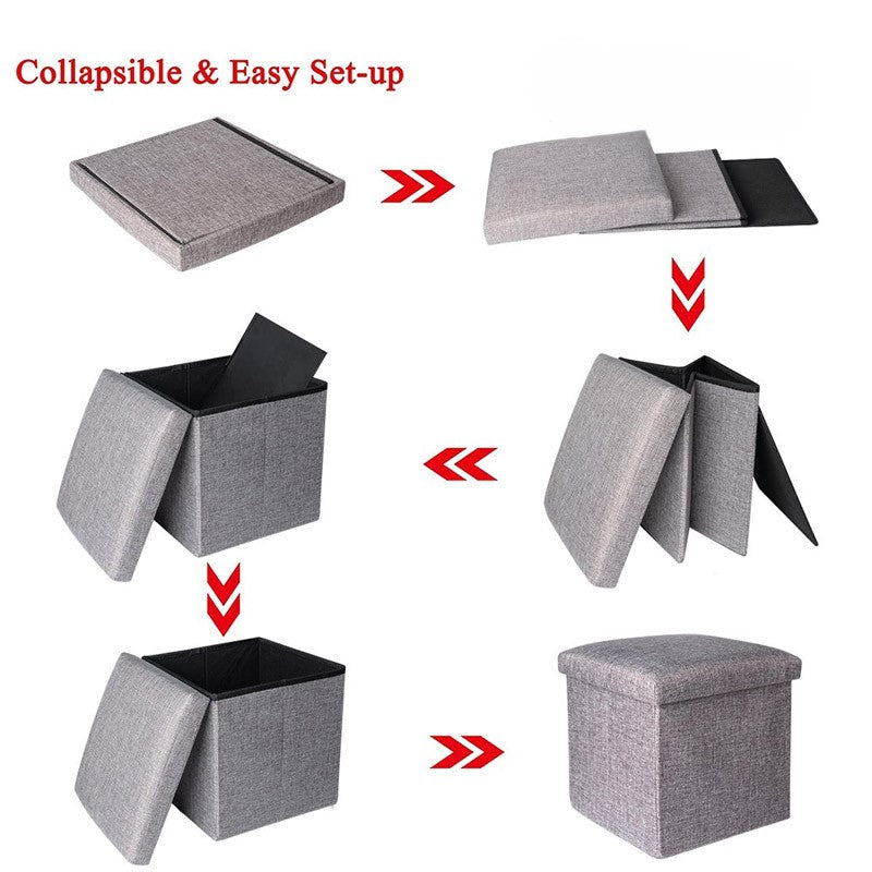 The Must Have - Foldable Storage Box cum Seat