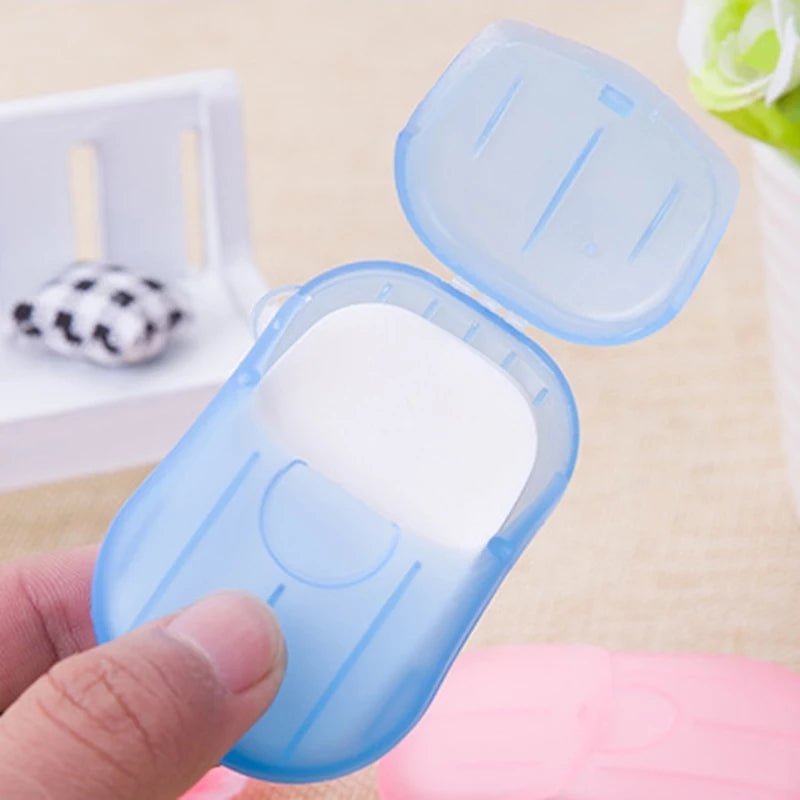 20 Pcs Traveling Paper Soap