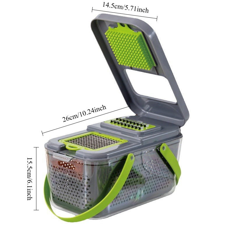 16 in 1 Vegetable Cutter And Slicer - Fruit Cutter - Vegetable Chopper