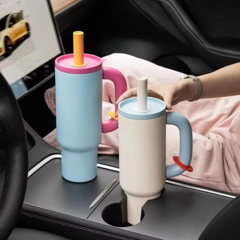 1050ml Thermos Cup Stainless Steel Vacuum Flask Cold and Hot Cups Double Wall Thermal Iced Travel Mug Coffee Insulated Cup