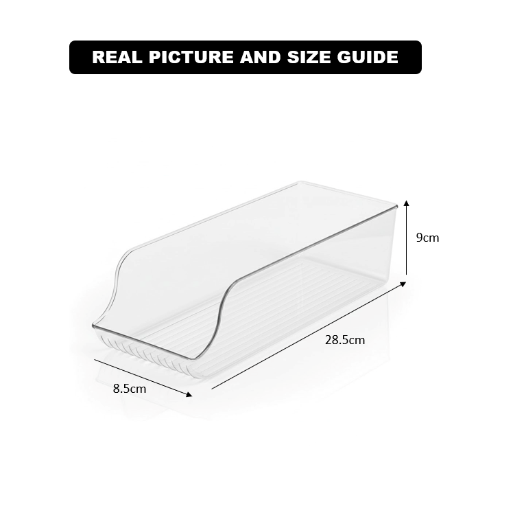 CrystalKeep Fridge & Pantry Organizer - Slim