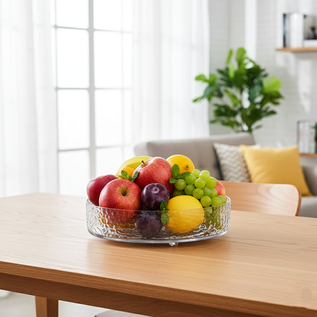 360° Rotating Frosted Acrylic Organizer (Large)
