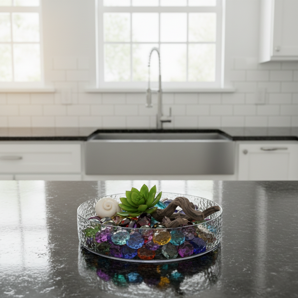 360° Rotating Frosted Acrylic Organizer (Large)