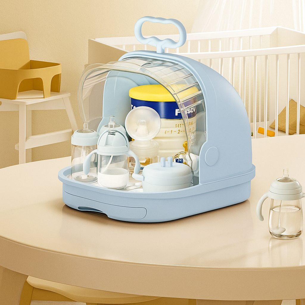 Baby Bottle Drying Dish Rack Organizer...