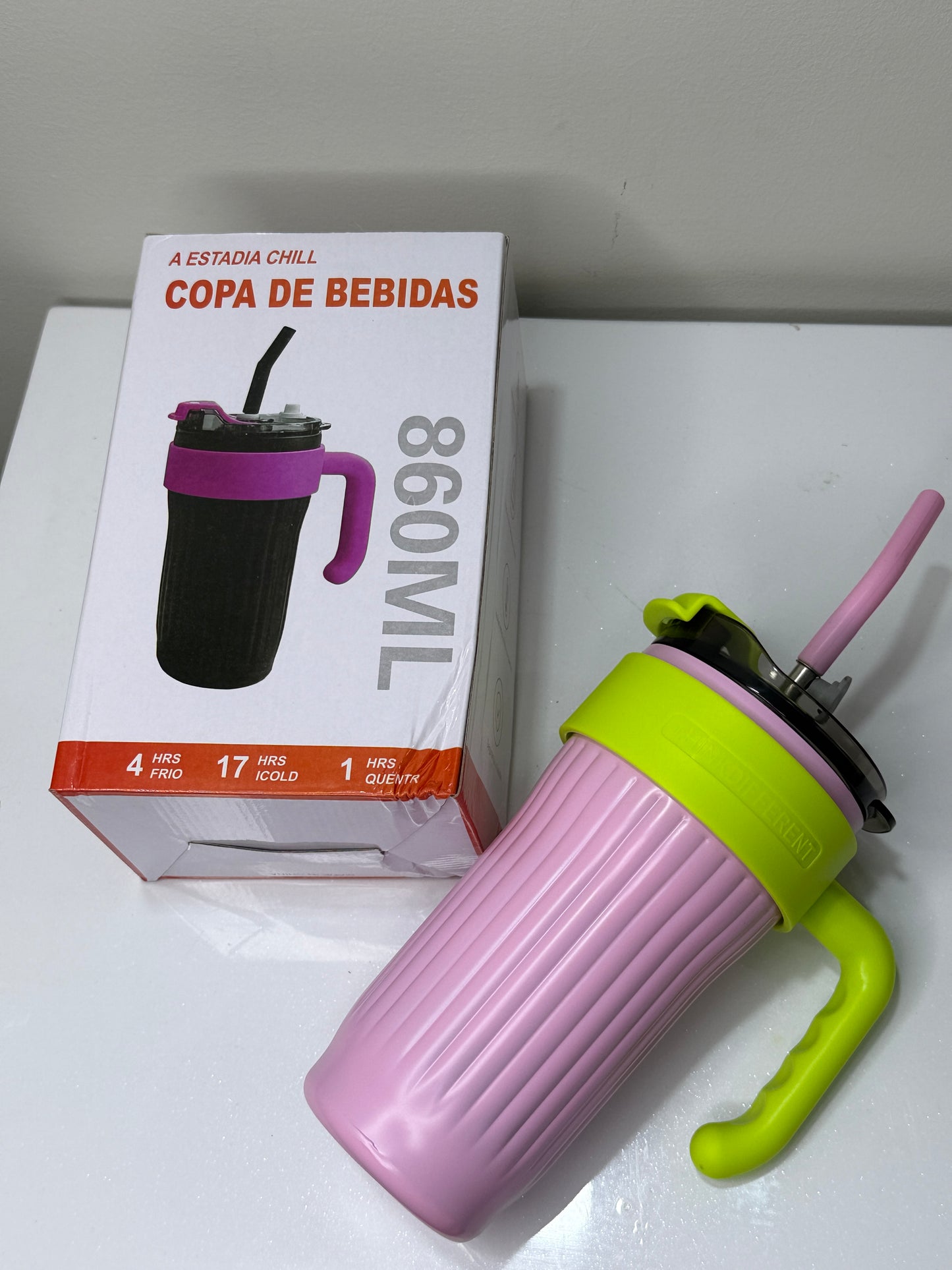 860ML Stainless Steel Thermo Bottle Large Capacity Coffee Cup