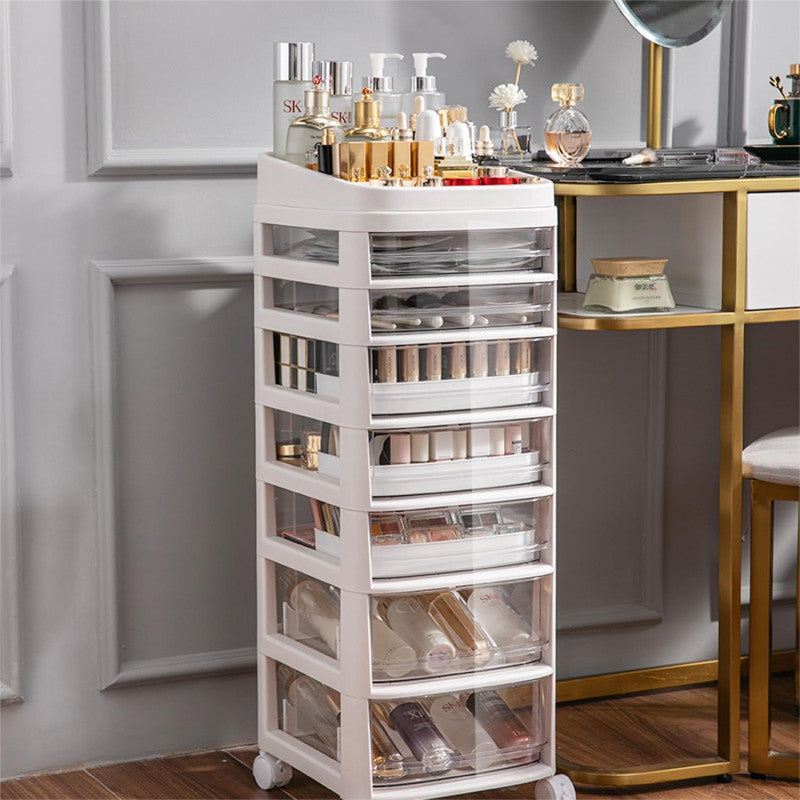Cabinet Drawer Rolling Cart with Wheel