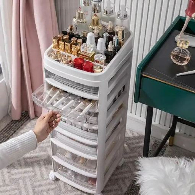 Cabinet Drawer Rolling Cart with Wheel