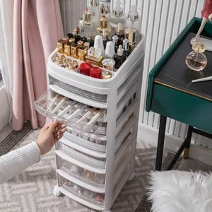 Cabinet Drawer Rolling Cart with Wheel