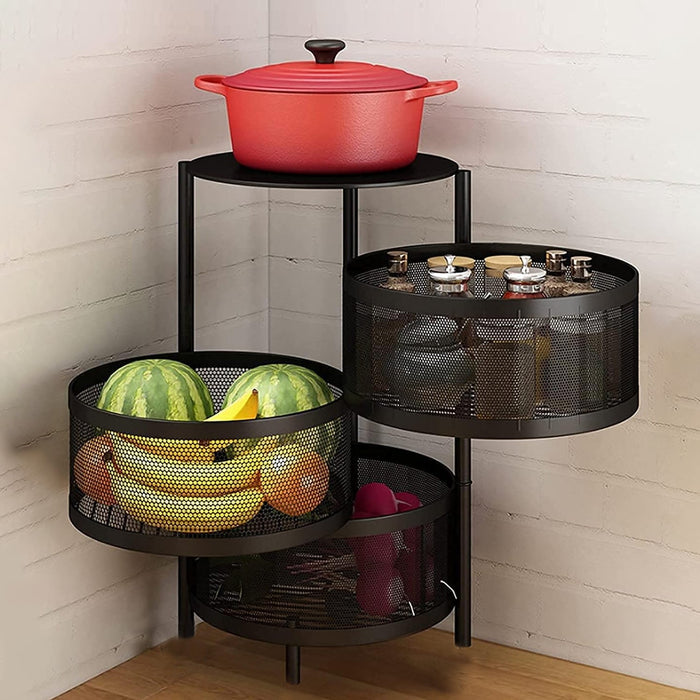 Counter Top Vegetable Metal Trolley By MATRIX