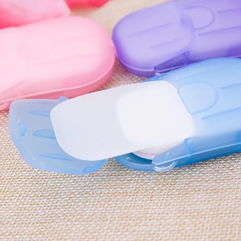 20 Pcs Traveling Paper Soap