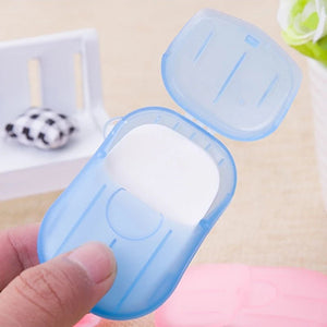 20 Pcs Traveling Paper Soap