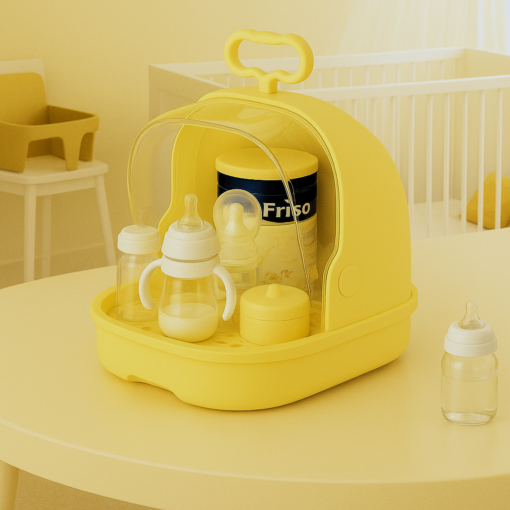 Baby Bottle Drying Dish Rack Organizer...