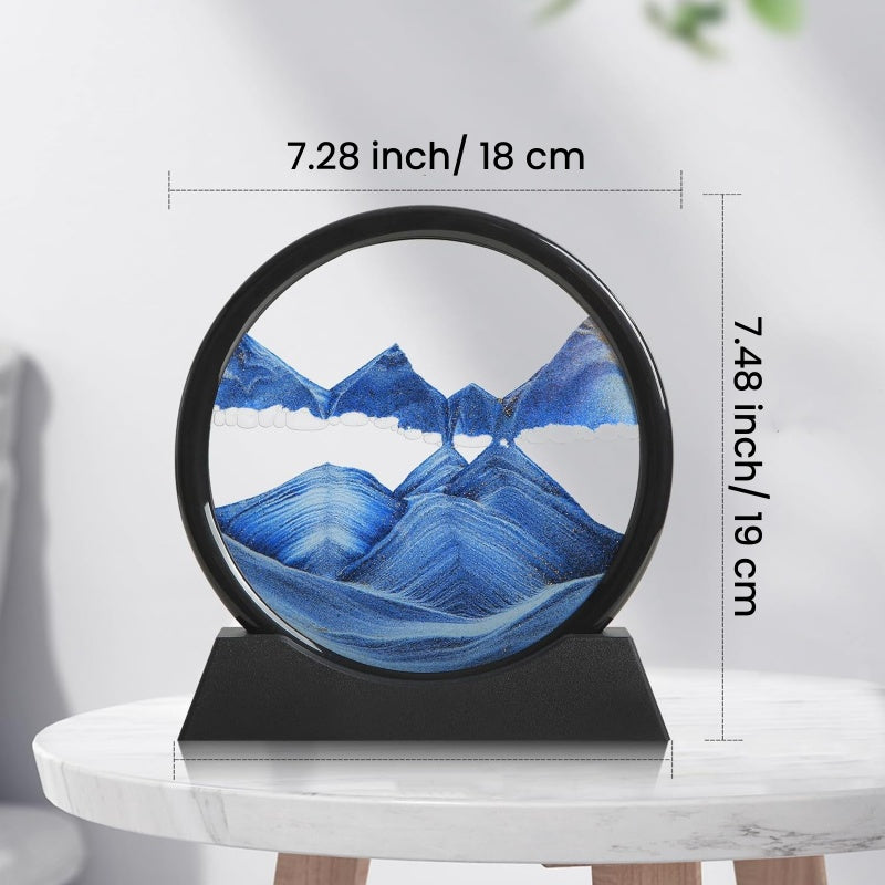 3D Moving Sand Art Lamp