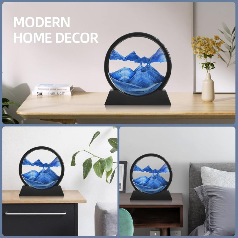 3D Moving Sand Art Lamp
