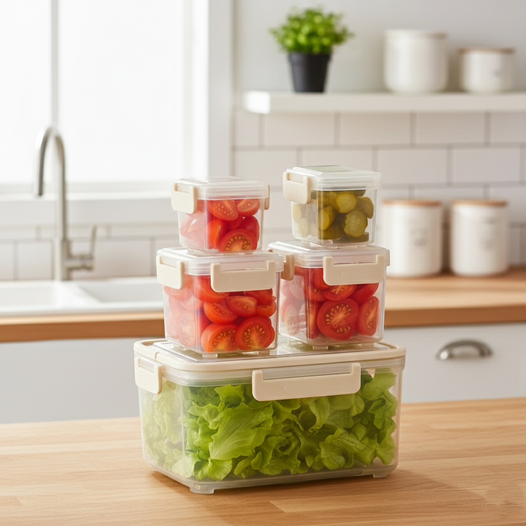 5-Piece MoistureGuard Food Organizer Set