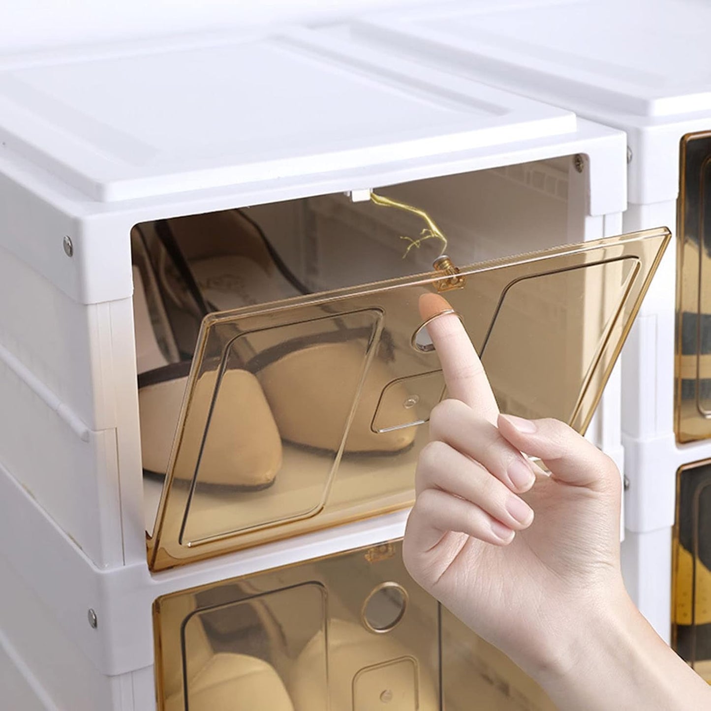 Collapsible 6-Layer Dust-proof Rack