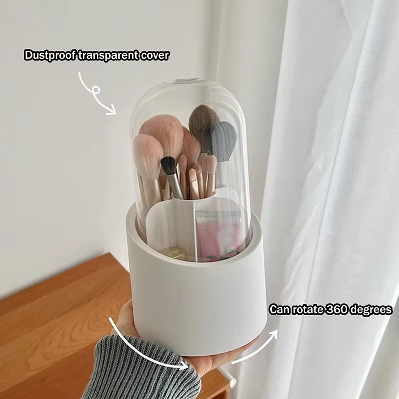 Multi Compartment  Rotating Brush Holder