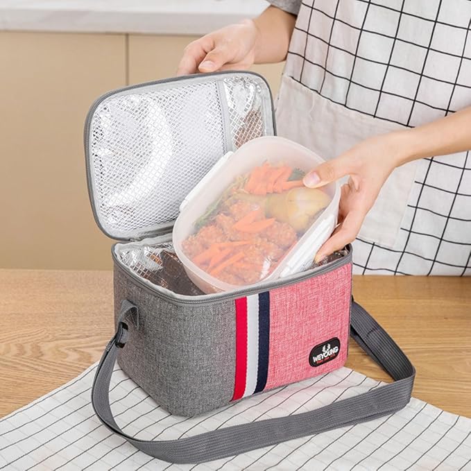 FreshGo Max – Hot & Cold Food Carrier with Shoulder Strap