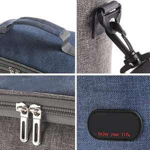 FreshGo Max – Hot & Cold Food Carrier with Shoulder Strap