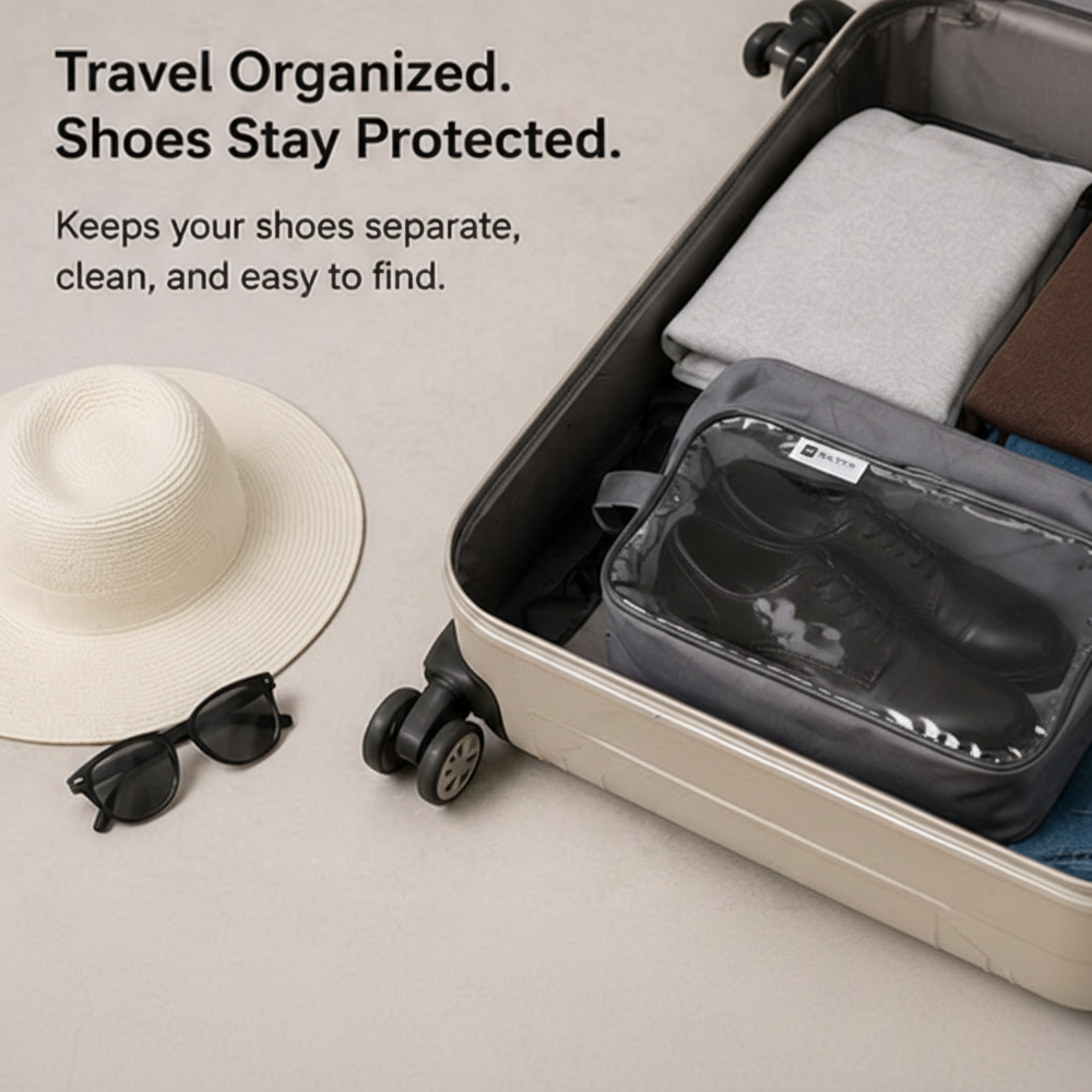 Carry & Store Shoe Travel Pouch by Matrix