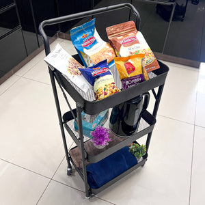 Foldable Metal Trolley By Matrix