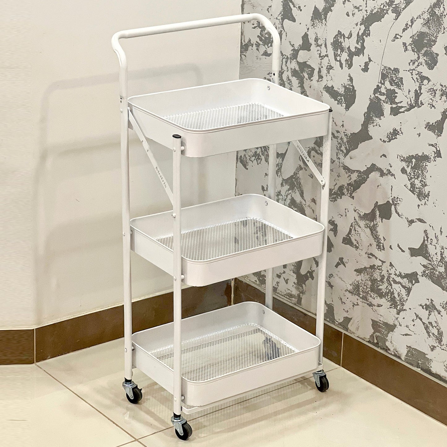 Foldable Metal Trolley By Matrix
