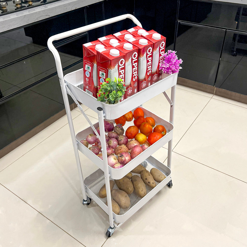 Foldable Metal Trolley By Matrix