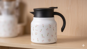 Stainless Steel Thermos water bottle with Detachable Tea Filter Leak-Proof Milk Coffee Insulation Teapot Thermos Jugs