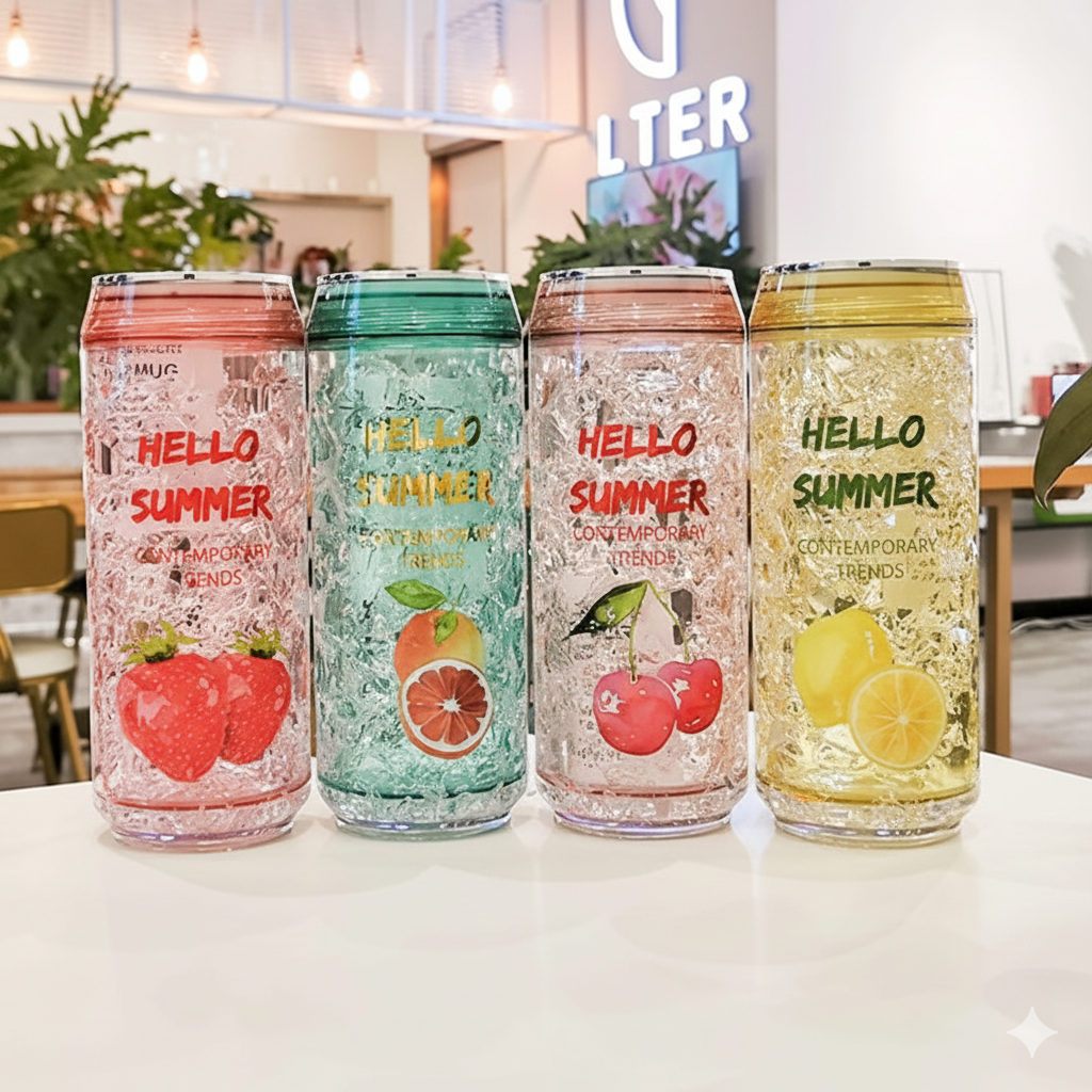Trendy Double-Wall Gel Freezer Can