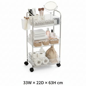 ClearMove 3-Tier Storage Cart