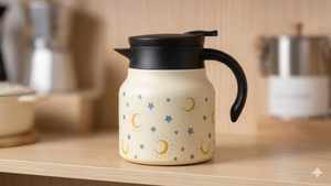 Stainless Steel Thermos water bottle with Detachable Tea Filter Leak-Proof Milk Coffee Insulation Teapot Thermos Jugs