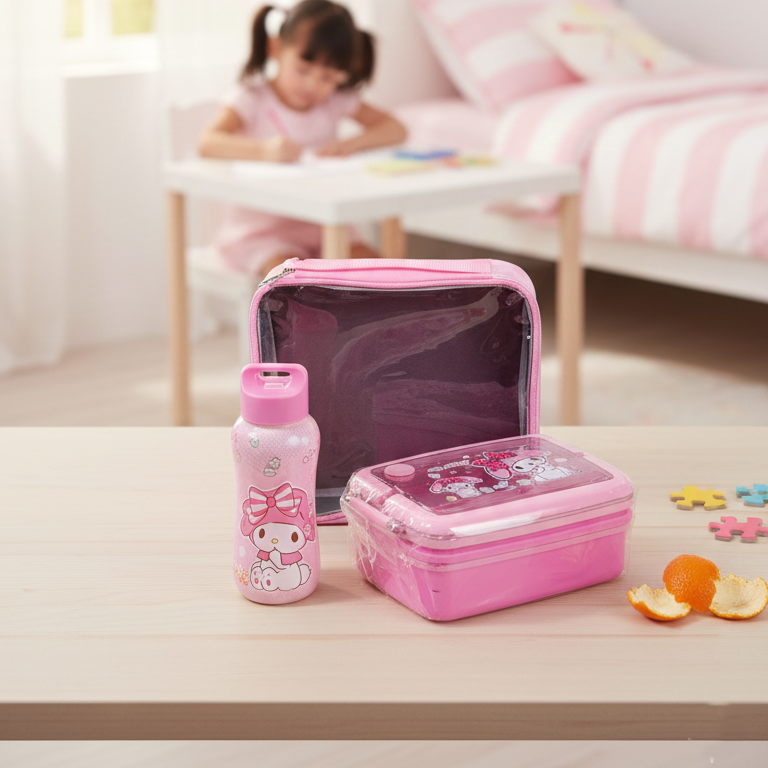SnackMate Trio - Lunch Bag, Lunch Box, & Water Bottle Set