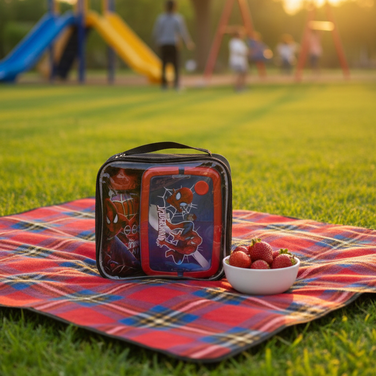 SnackMate Trio - Lunch Bag, Lunch Box, & Water Bottle Set