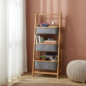 BambooFlex Triple Basket Rack