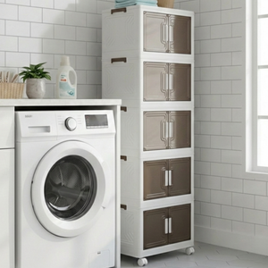 Foldable, Moveable, and Stackable Organizing Solution