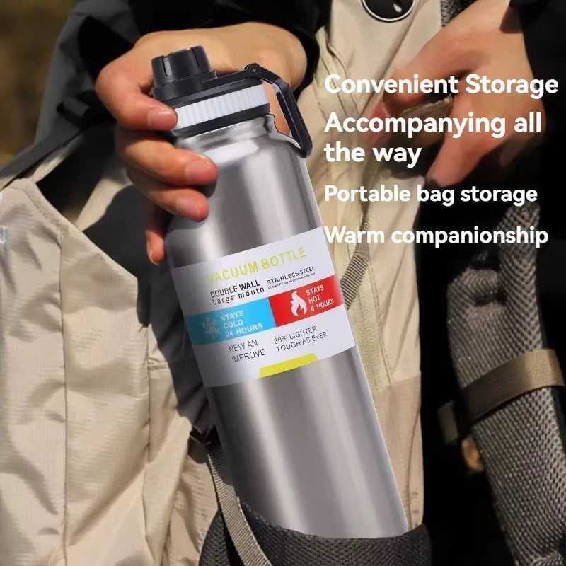 Sport Vacuum Flask Stainless Steel Thermal Water Bottle