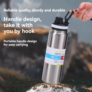 Sport Vacuum Flask Stainless Steel Thermal Water Bottle