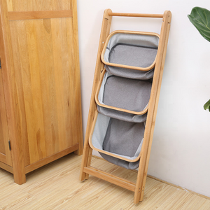 BambooFlex Triple Basket Rack