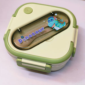 SnackPals Lunch Keeper - Kids Lunch Box with Reusable Spoon & Fork