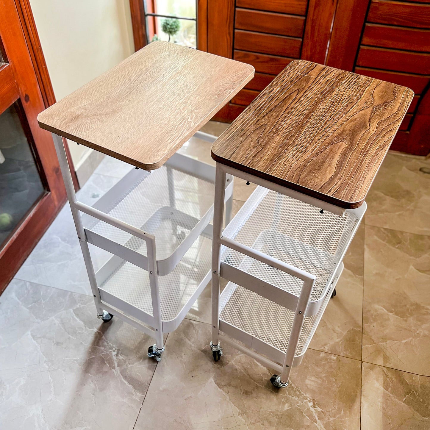 Serve & Store Rolling Cart