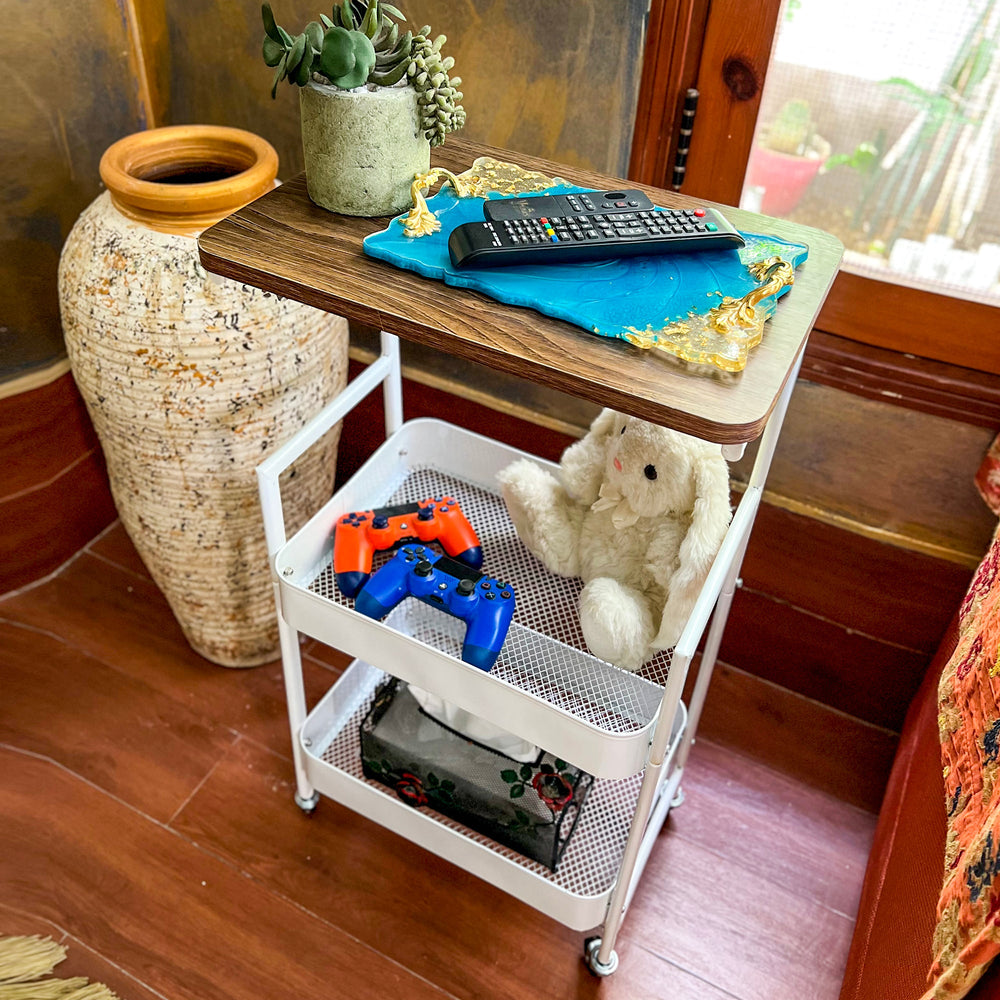 Serve & Store Rolling Cart