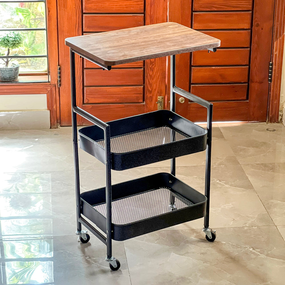Serve & Store Rolling Cart