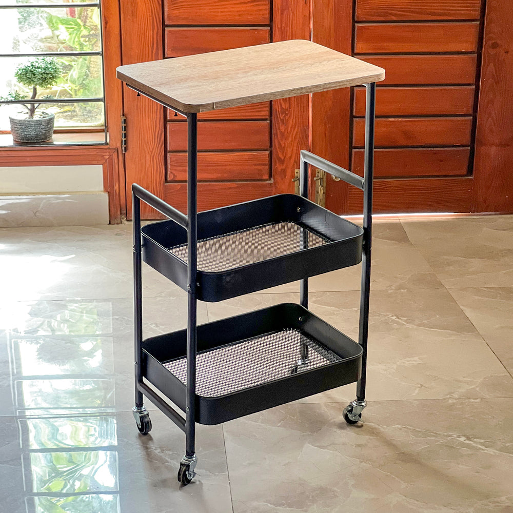 Serve & Store Rolling Cart