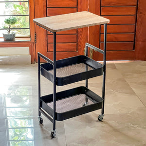 Serve & Store Rolling Cart