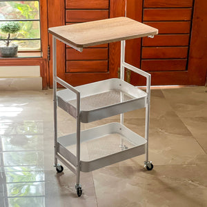 Serve & Store Rolling Cart