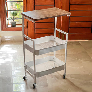 Serve & Store Rolling Cart