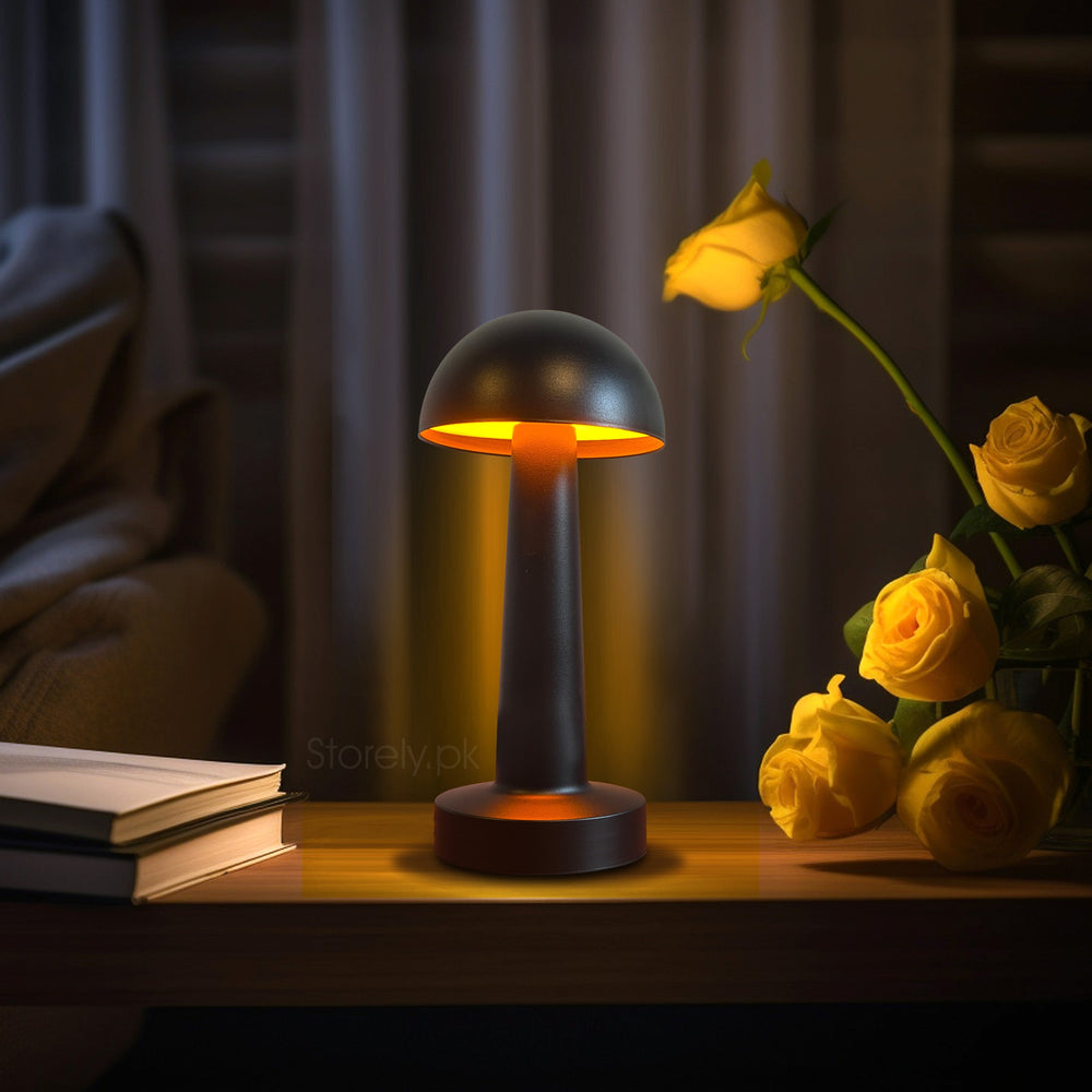 Metal Lamps Collection - Vintage & Retro Style Rechargeable LED Touch Lamps for Modern Spaces and Restaurants