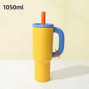 1050ml Thermos Cup Stainless Steel Vacuum Flask Cold and Hot Cups Double Wall Thermal Iced Travel Mug Coffee Insulated Cup