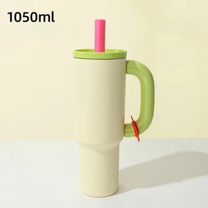 1050ml Thermos Cup Stainless Steel Vacuum Flask Cold and Hot Cups Double Wall Thermal Iced Travel Mug Coffee Insulated Cup
