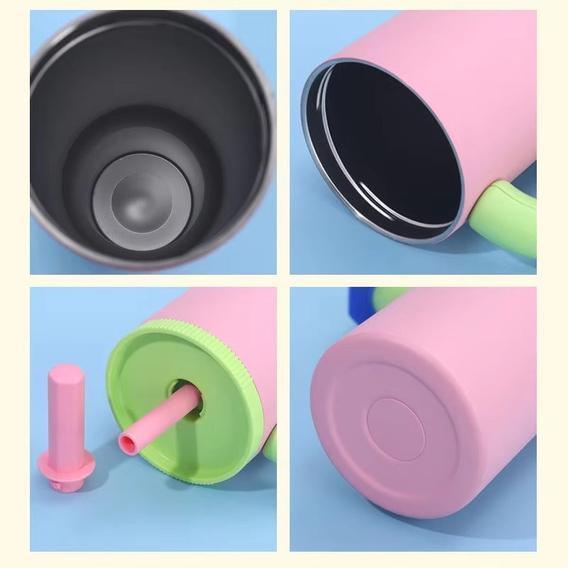 1050ml Thermos Cup Stainless Steel Vacuum Flask Cold and Hot Cups Double Wall Thermal Iced Travel Mug Coffee Insulated Cup